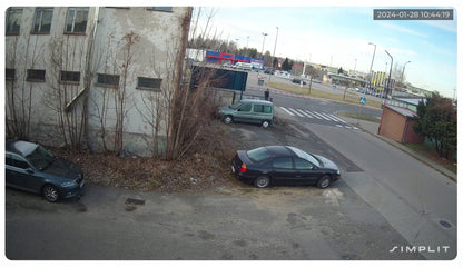 Lauko Wi-Fi kamera, vandeniui atspari, IP namų stebėjimo kamera, 5MP SIMPLIT