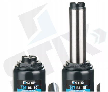 AUTOMOBILIO KĖLIKLIS 10T 200-405mm STULPINIS BUTELINIS HIDRAULINIS BL-10