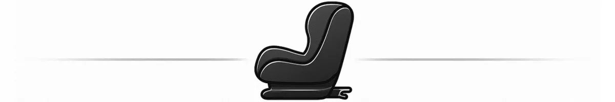 Universalus ISOFIX adapteris, automobilio kėdutės tvirtinimo bazė, saugus montavimas automobilyje.