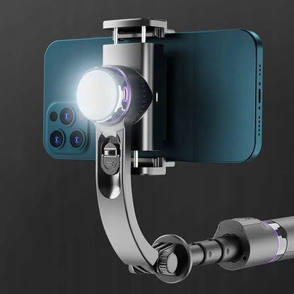 Asmenukių lazda stovas stabilizatorius Bluetooth LED lempa skirta iPhone 12 13 14 15 16