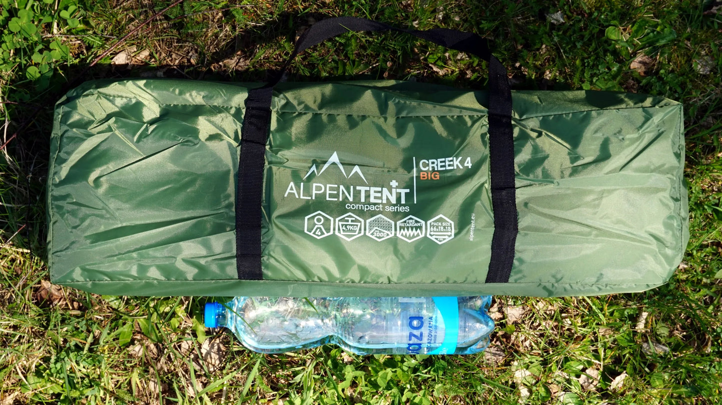 4 vietų palapinė AlpenTent Creek 4 BIG, didelė, 4,9 kg