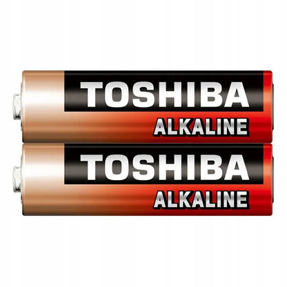 42 vnt. AA šarminių baterijų rinkinys 1,5V TOSHIBA LR6 R6