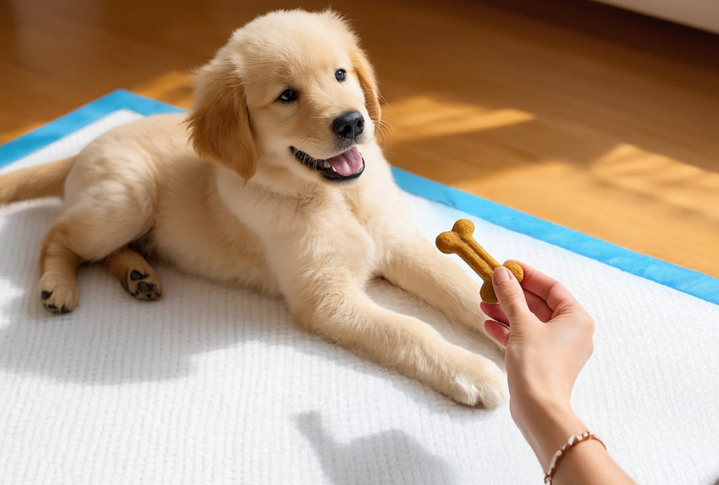 Sugiamųjų paklotų šlapimo kilimėliai šuniukams MERSJO 90x60 50 vnt.