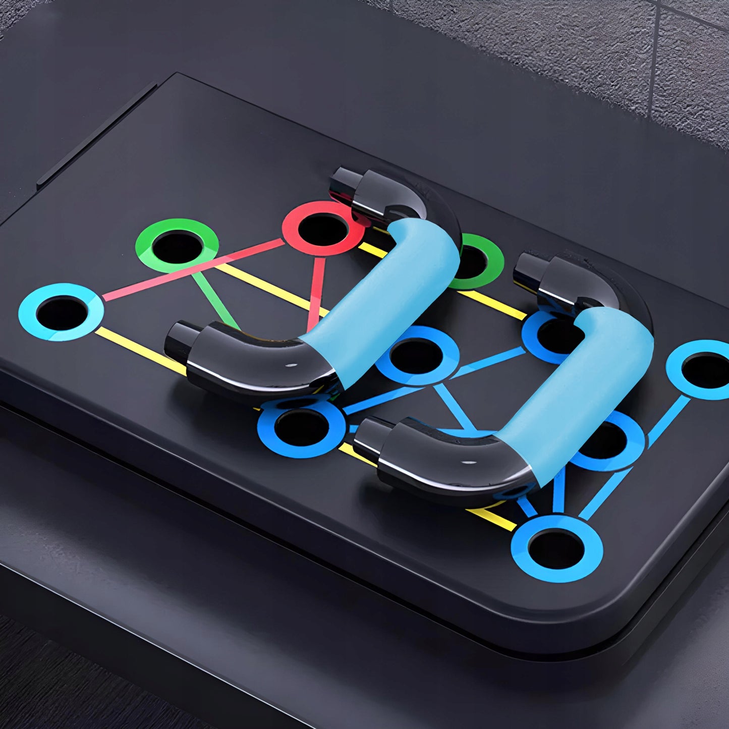 DAUGIAFUNKCINĖ LENTA ATSISPAUDIMAMS, RANKENOS ATSISPAUDIMŲ PRATIMAMS, NESLYSTANTI