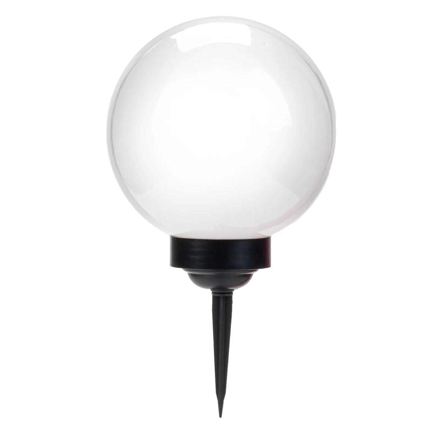 4x LED sodo saulės šviestuvai RUTULYS 20 cm smaigomi
