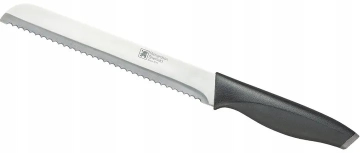 5 peilių rinkinys juodame stove + Fiskars galąstuvas