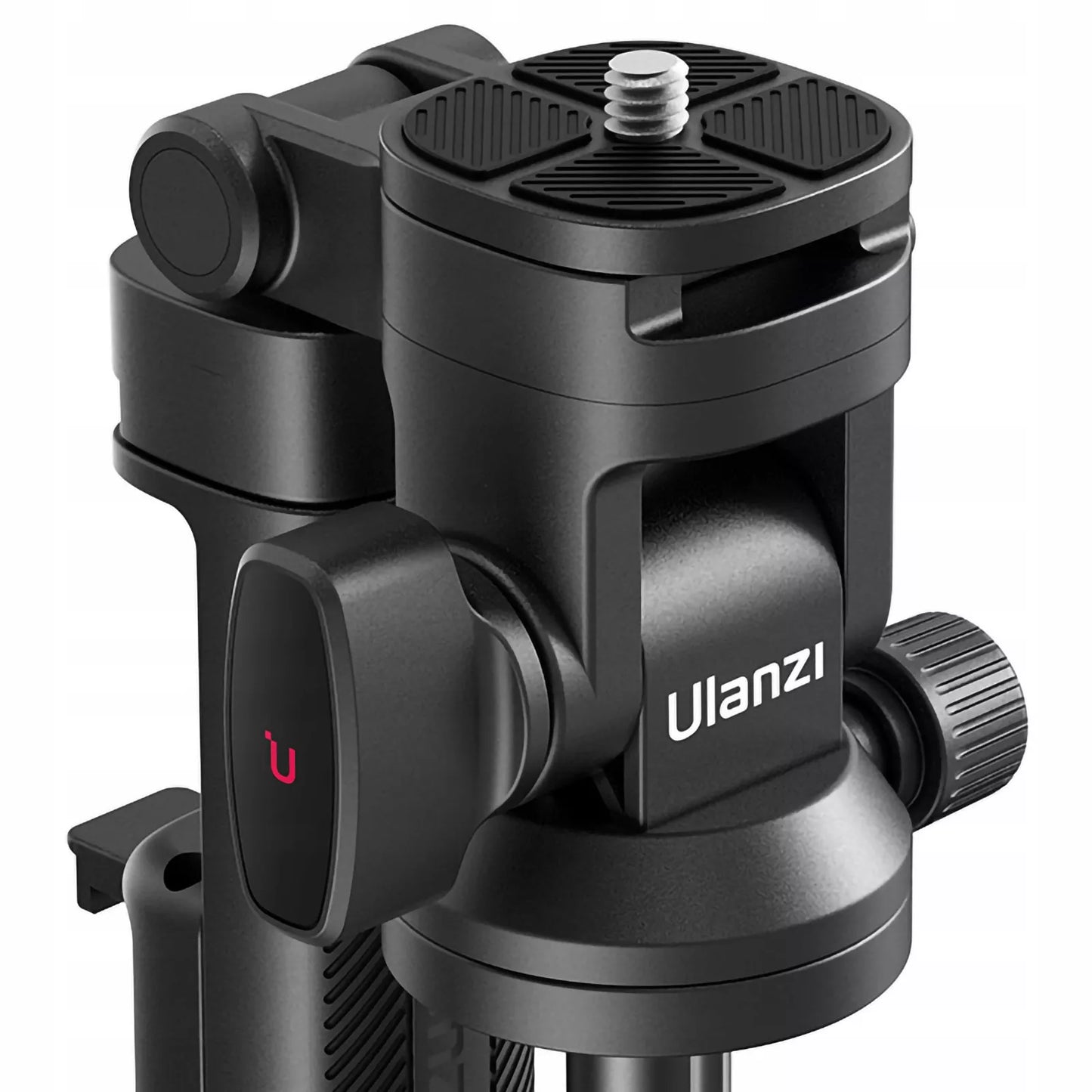 Aliumininis ULANZI MT-78 trikojis išmaniesiems telefonams ir sisteminiams fotoaparatams + nuotolinio valdymo pultelis BT