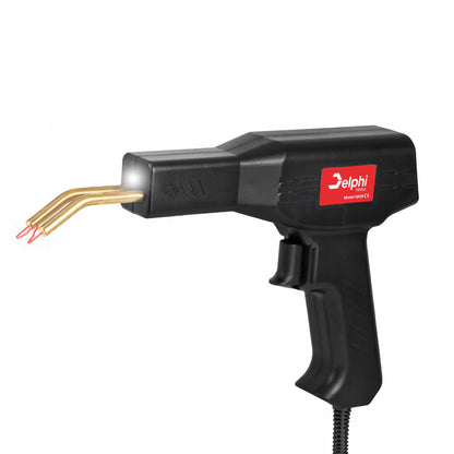 Plastiko suvirinimo pistoletas su lituokliu ir 800+ segtukų