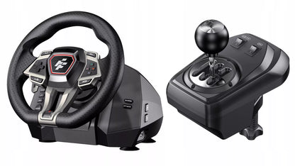 Žaidimų vairas FLASHFIRE IMOLA F107 6 pavaros 900° PC PS5 PS4 Xbox