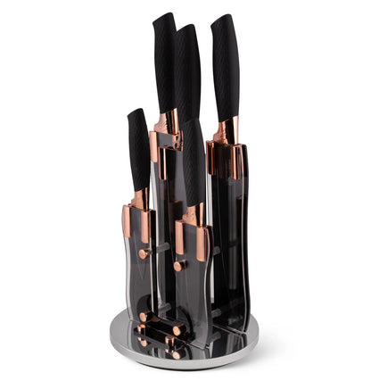 6 dalių peilių rinkinys ZILNER Rosegold
