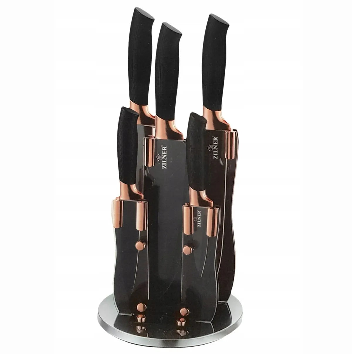 6 dalių peilių rinkinys ZILNER Rosegold