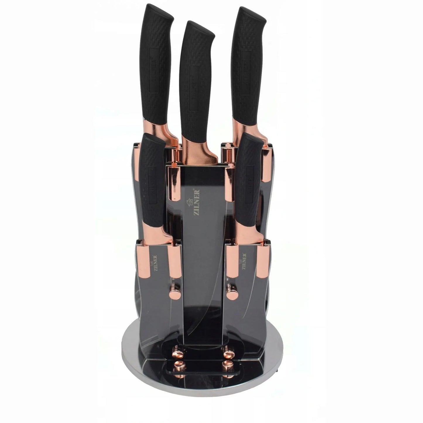6 dalių peilių rinkinys ZILNER Rosegold