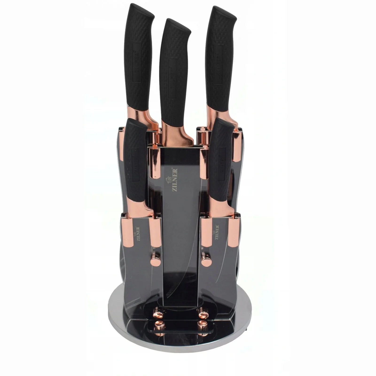 6 dalių peilių rinkinys ZILNER Rosegold