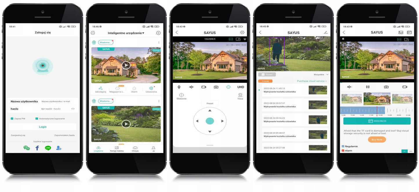 Lauko kamera 4MPx IP Wi-Fi, plačia kampo, panoraminė 165°, dviejų objektyvų