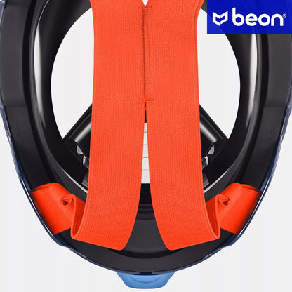 Viso veido nardymo ir snorkelingo kaukė vandeniui, L/XL