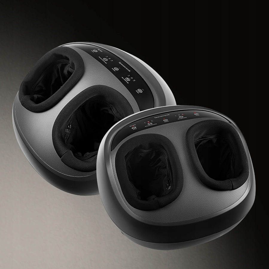 Didelis Šiatsu pėdų masažuoklis su šildymu, minkymu ir ridenimu SPE-M02