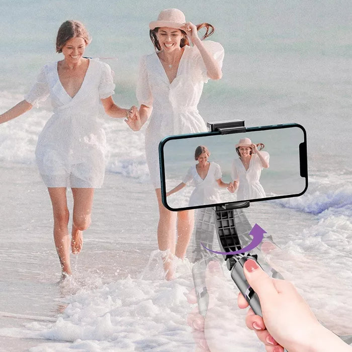 Asmenukių lazda stovas stabilizatorius Bluetooth LED lempa skirta iPhone 12 13 14 15 16