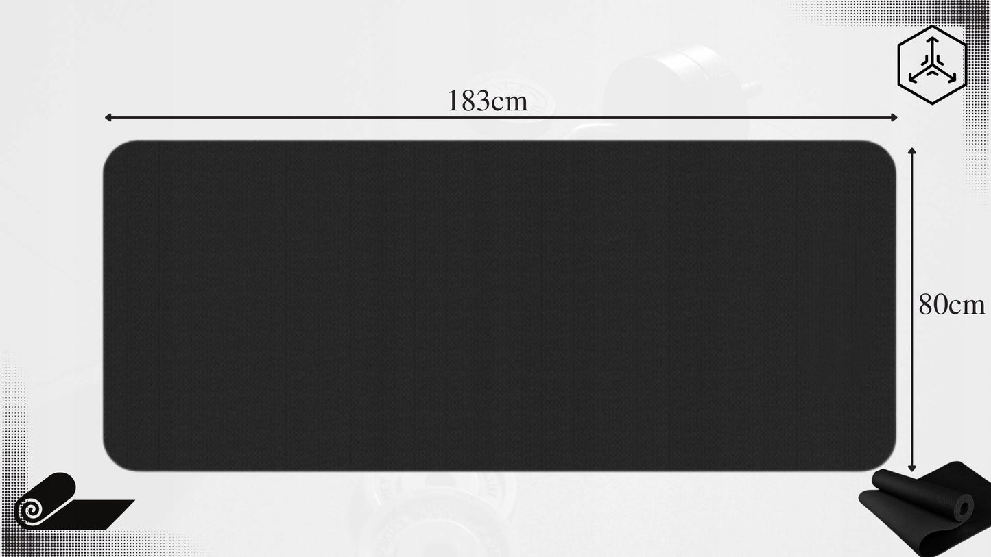 Apsauginė, garsą izoliuojanti kilimėlio po sporto įrangą, storas, didelis, skirtas apsaugoti grindis