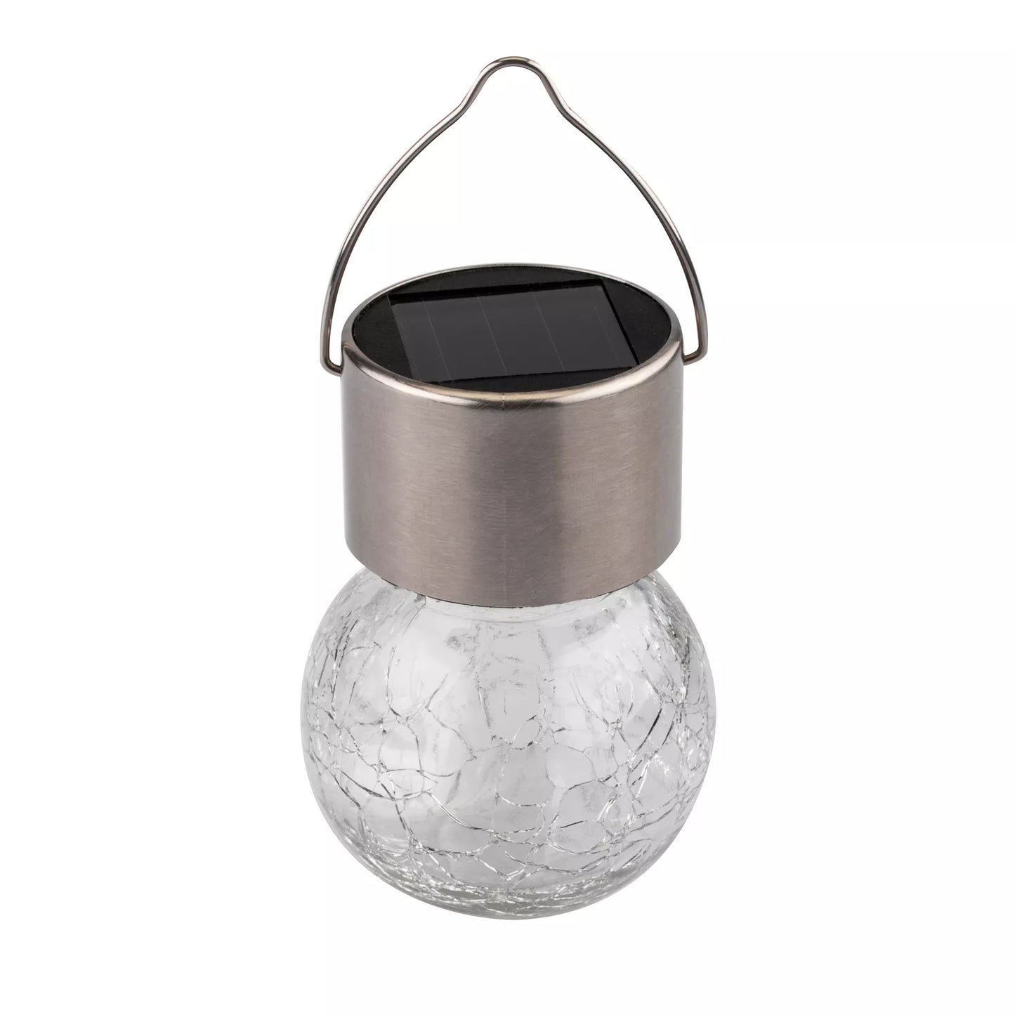 6x Solarna lampa ogrodowa LED wisząca szklana kula lampion ogrodowy GIRLANDA