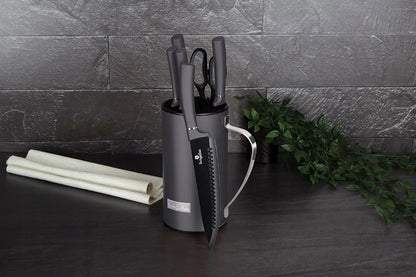 7 dalių peilių rinkinys BERLINGER HAUS Carbon Pro BH-2600
