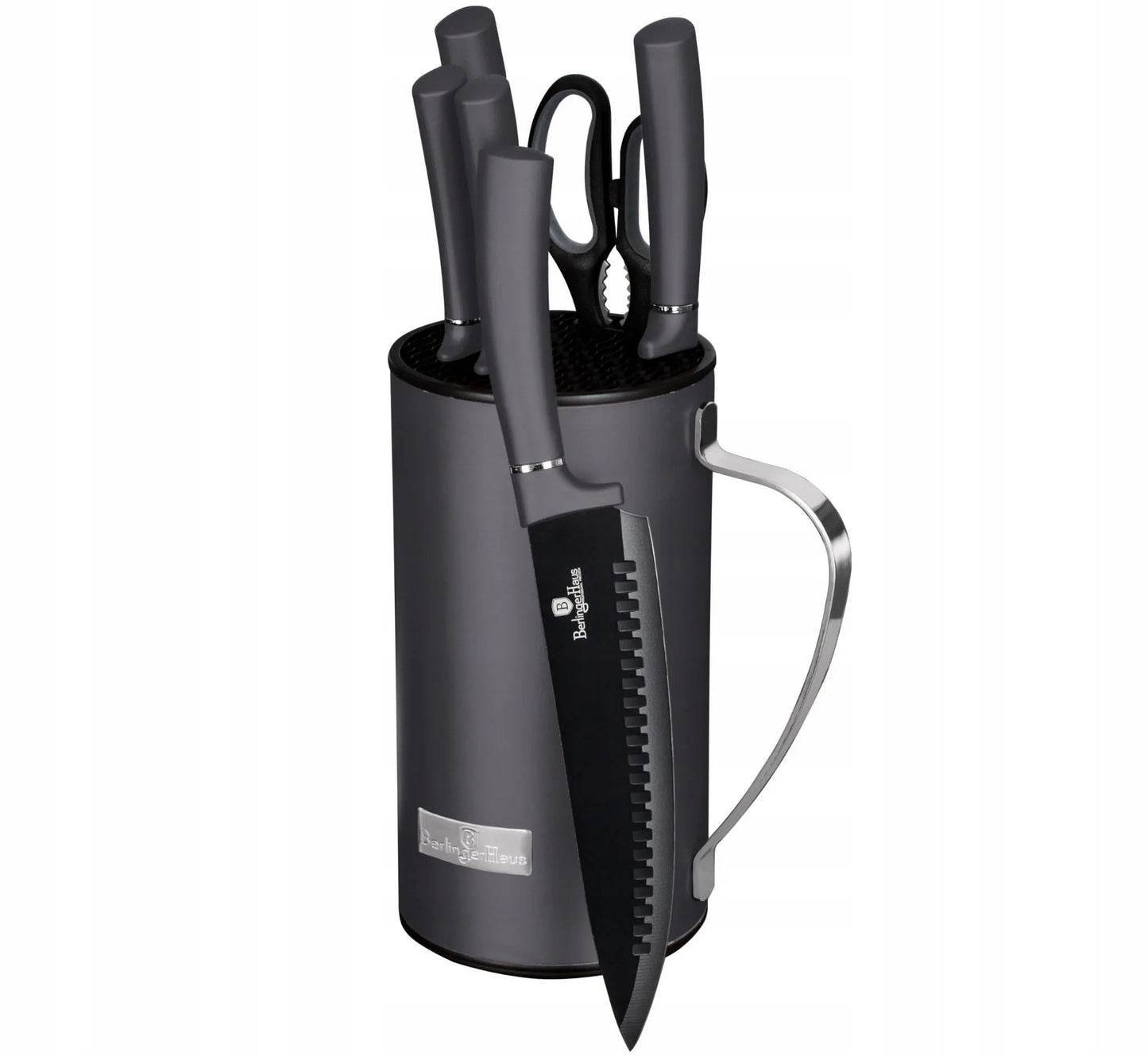 7 dalių peilių rinkinys BERLINGER HAUS Carbon Pro BH-2600