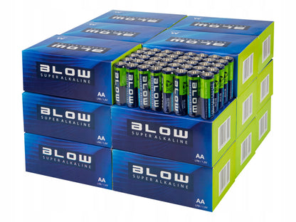 720x šarminės baterijos BLOW AA LR6 R6 rinkinys