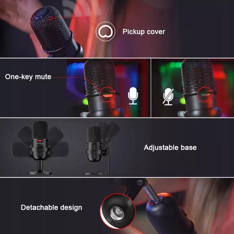 Mikrofonas HyperX QuadCast