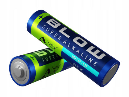 80x Šarminės baterijos BLOW AA LR6 R6 rinkinys
