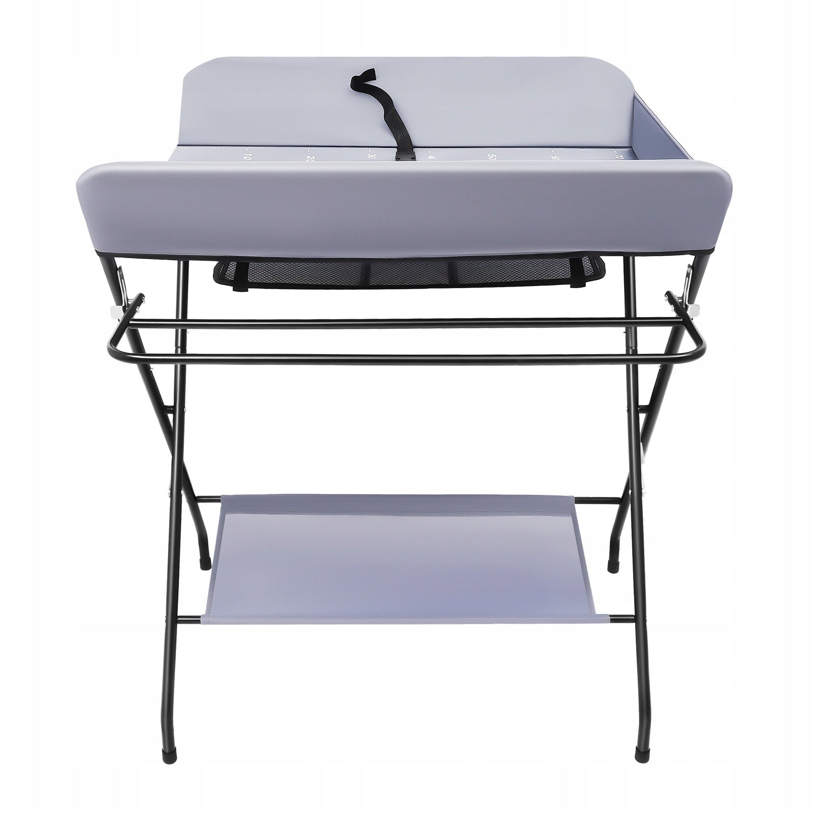 57x80x96cm Tamsiai pilka Sulankstoma pervystymo lentelė naujagimiams