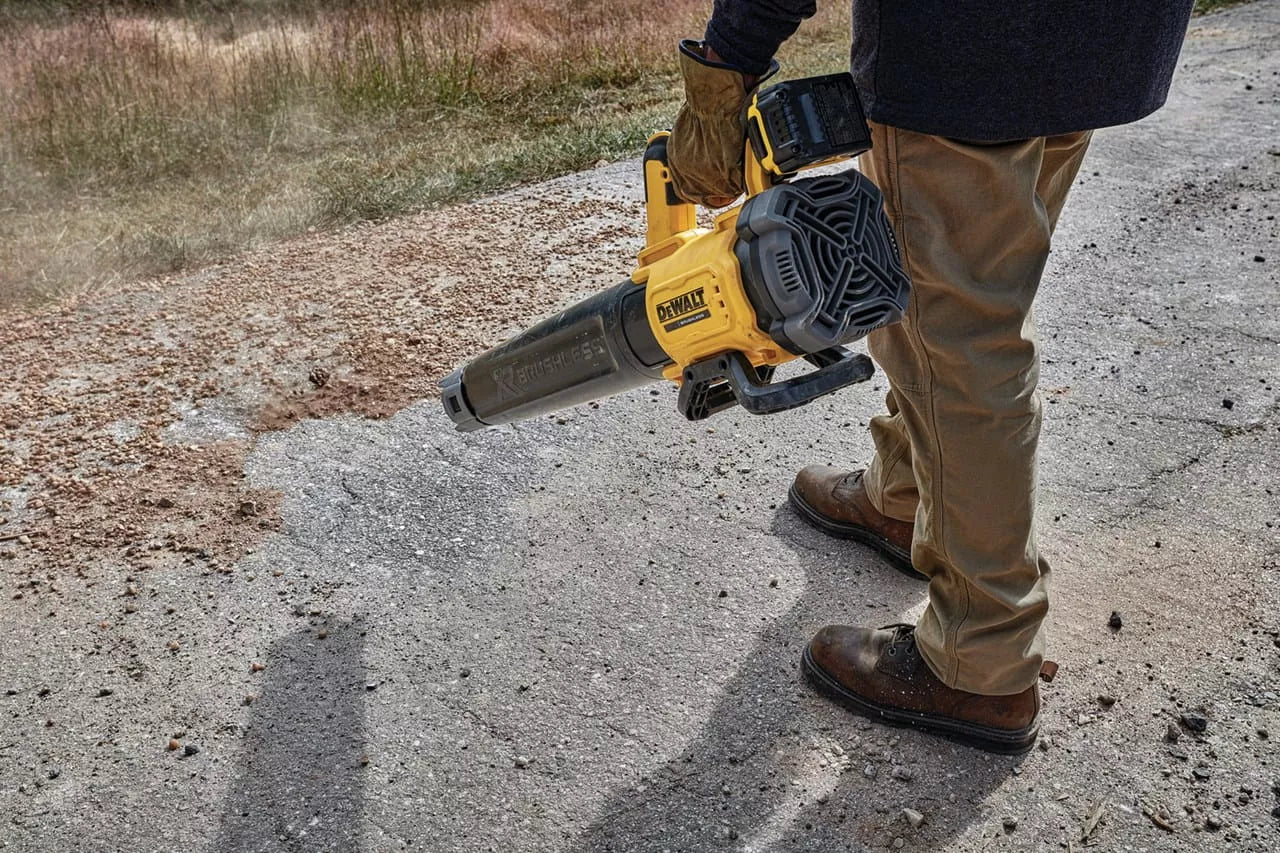 DEWALT Galingas Akumuliatorinis Pūstuvas Lapams, Žolei, Sniego Sodui 18V