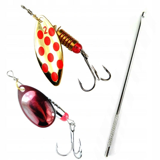 Spinning komplekt kuprinė IR masalų dėžutė 64 priedai