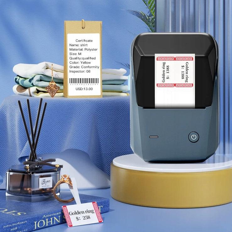 B1 Niimbot Bluetooth lipnios terminės etiketės spausdintuvas