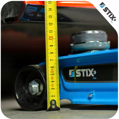 Automobilinis hidraulinis domkratas, 2,5T, su guminiais padėklais, lagaminas