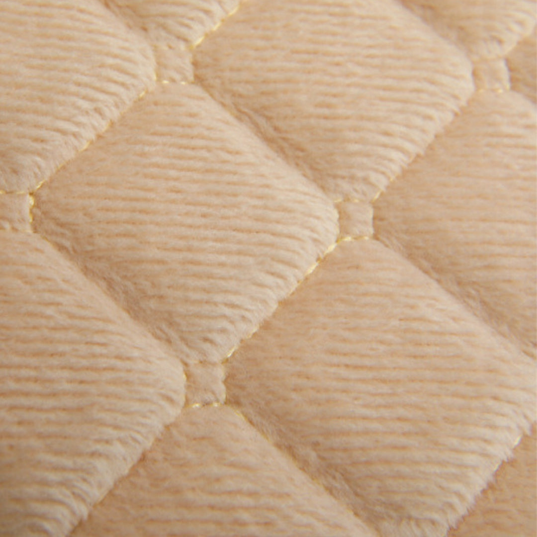 Paminkštinimas / Apsauginis užvalkalas saugos diržams arba kuprinės diržams, smėlio spalvos