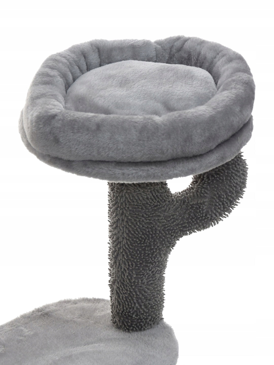 Kačių draskyklė 7 lygiai 179 cm namelis gultas pilkas Royal&Petsky