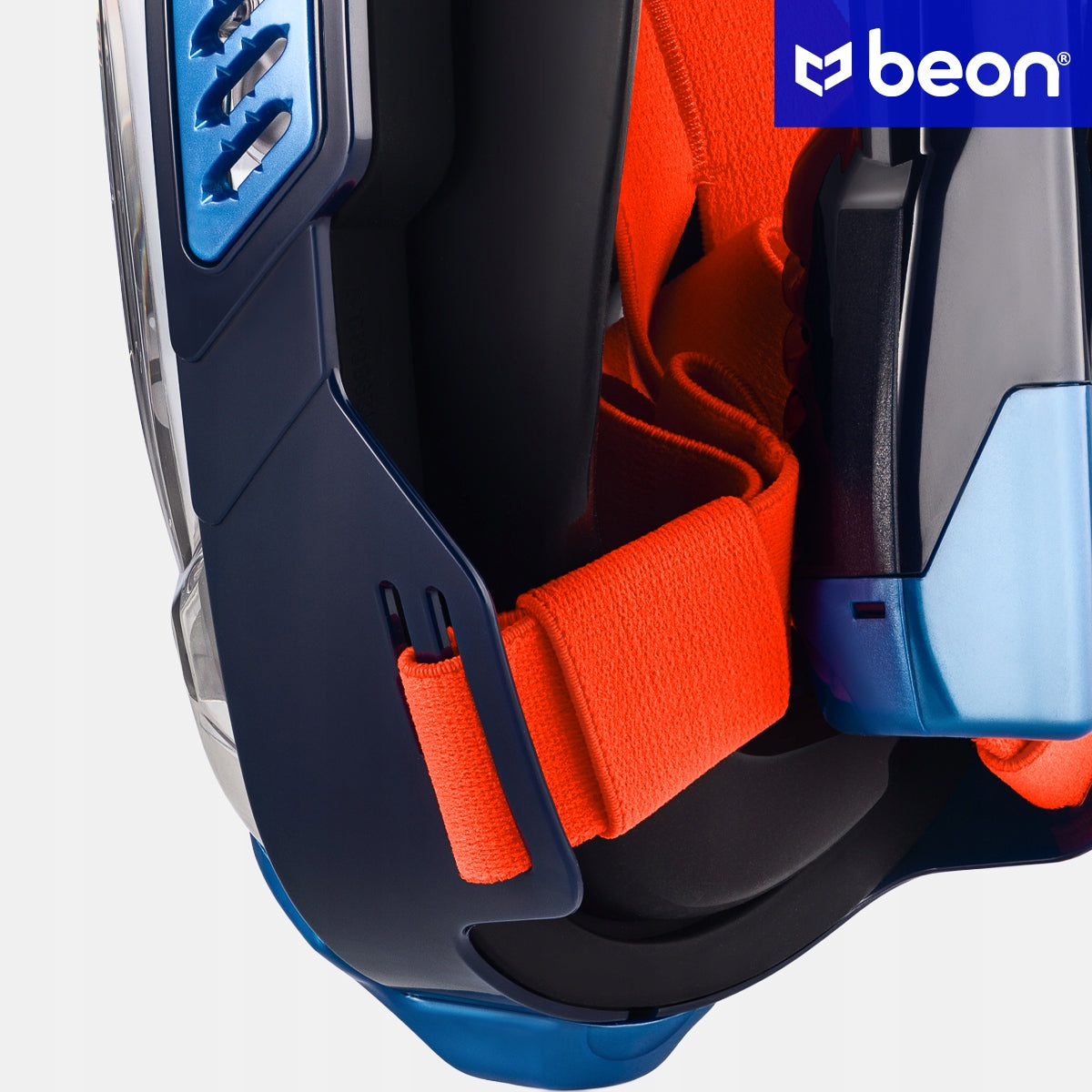 Viso veido nardymo ir snorkelingo kaukė vandeniui, L/XL