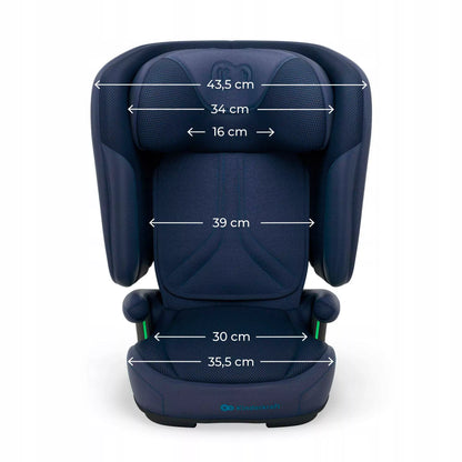 Kinderkraft Automobilinė kėdutė 3,5-12 metų 100-150 cm 15-36 kg UNITY 2 Tamsiai mėlynos spalvos
