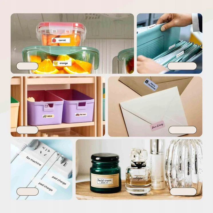 Terminis etikečių spausdintuvas lipnios juostos Niimbot D110 2024 D110_M