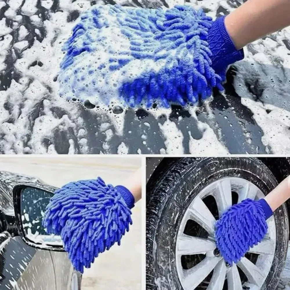 30 vnt. detalaus automobilio valymo rinkinys, šepetėliai, padeliai, krepšys