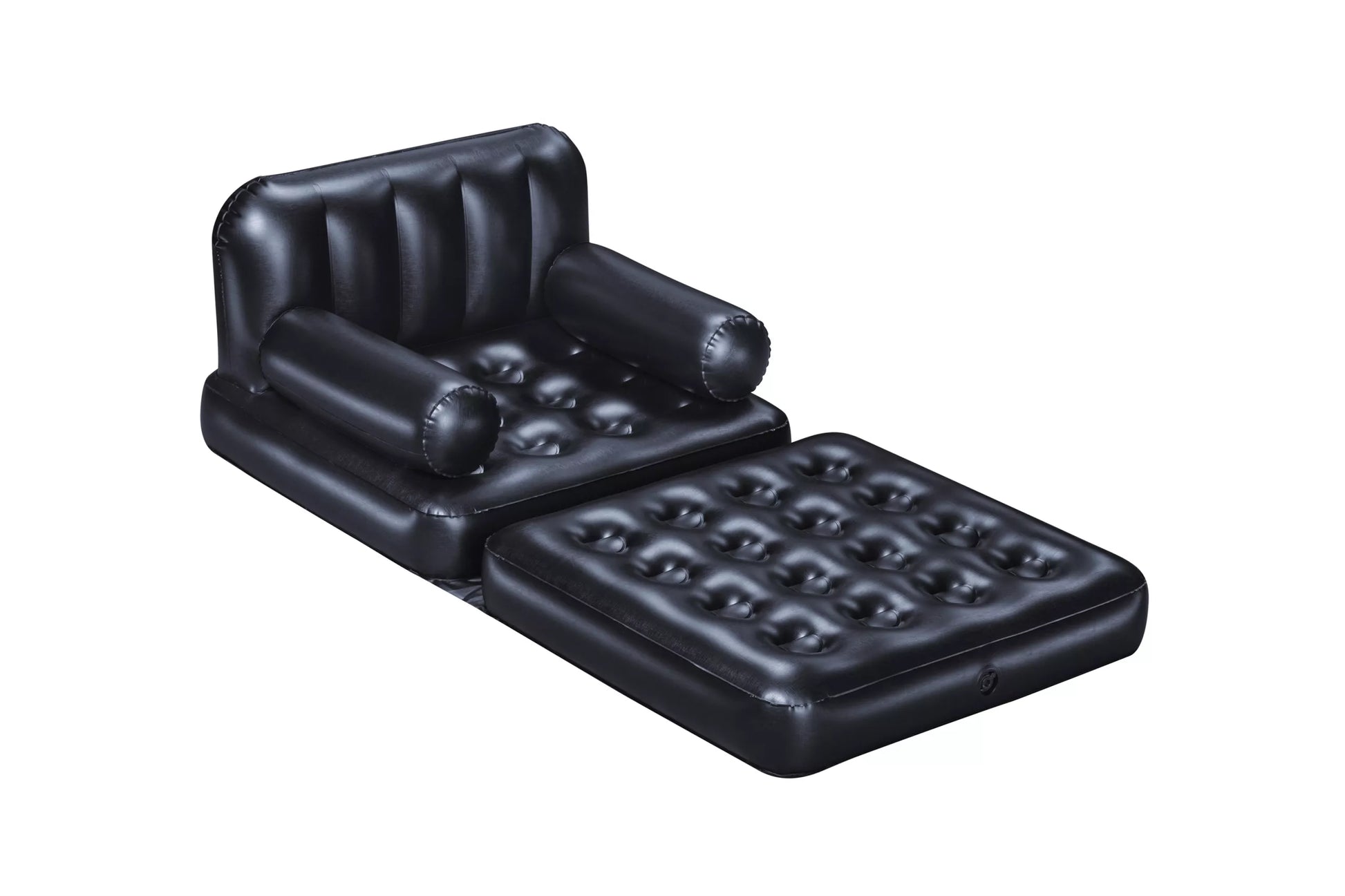 Viensmenis fotelis-čiužinys Bestway 191 x 97 x 64 cm juodas
