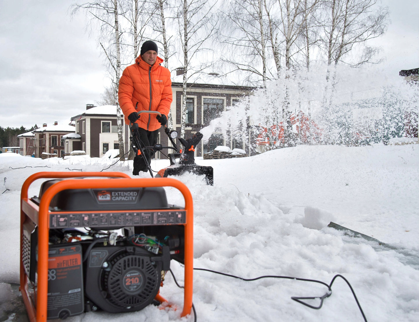 Elektrinis sniego valytuvas DAEWOO DAST 2600E