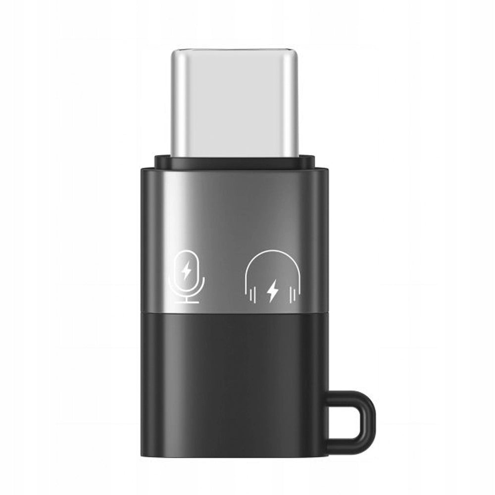 2x Bevielis segtuko tipo mikrofonas, skirtas Lightning USB-C iPhone 17 16 15 14