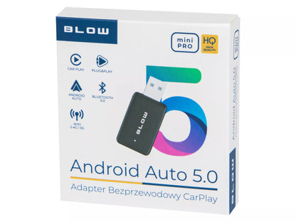 Belaidis WiFi Bluetooth CarPlay Android Auto Modulis Adapteris Mini Pro