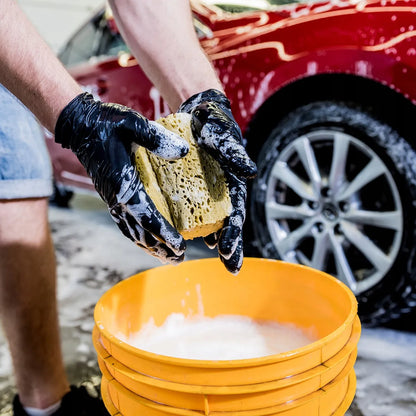 Didelis ADBL detalių automobilio priežiūros priemonių rinkinys su dovana krepšiu + kvepalai