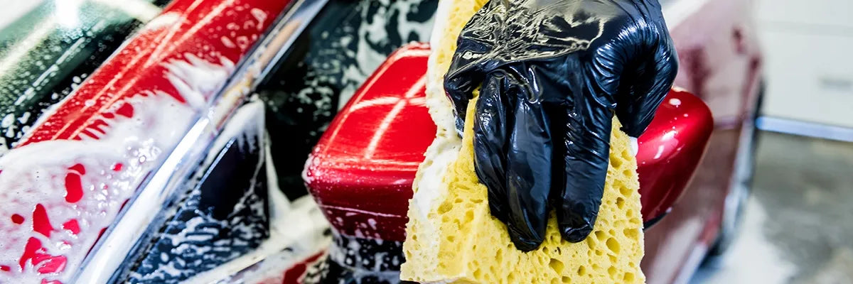 Didelis ADBL detalių automobilio priežiūros priemonių rinkinys su dovana krepšiu + kvepalai