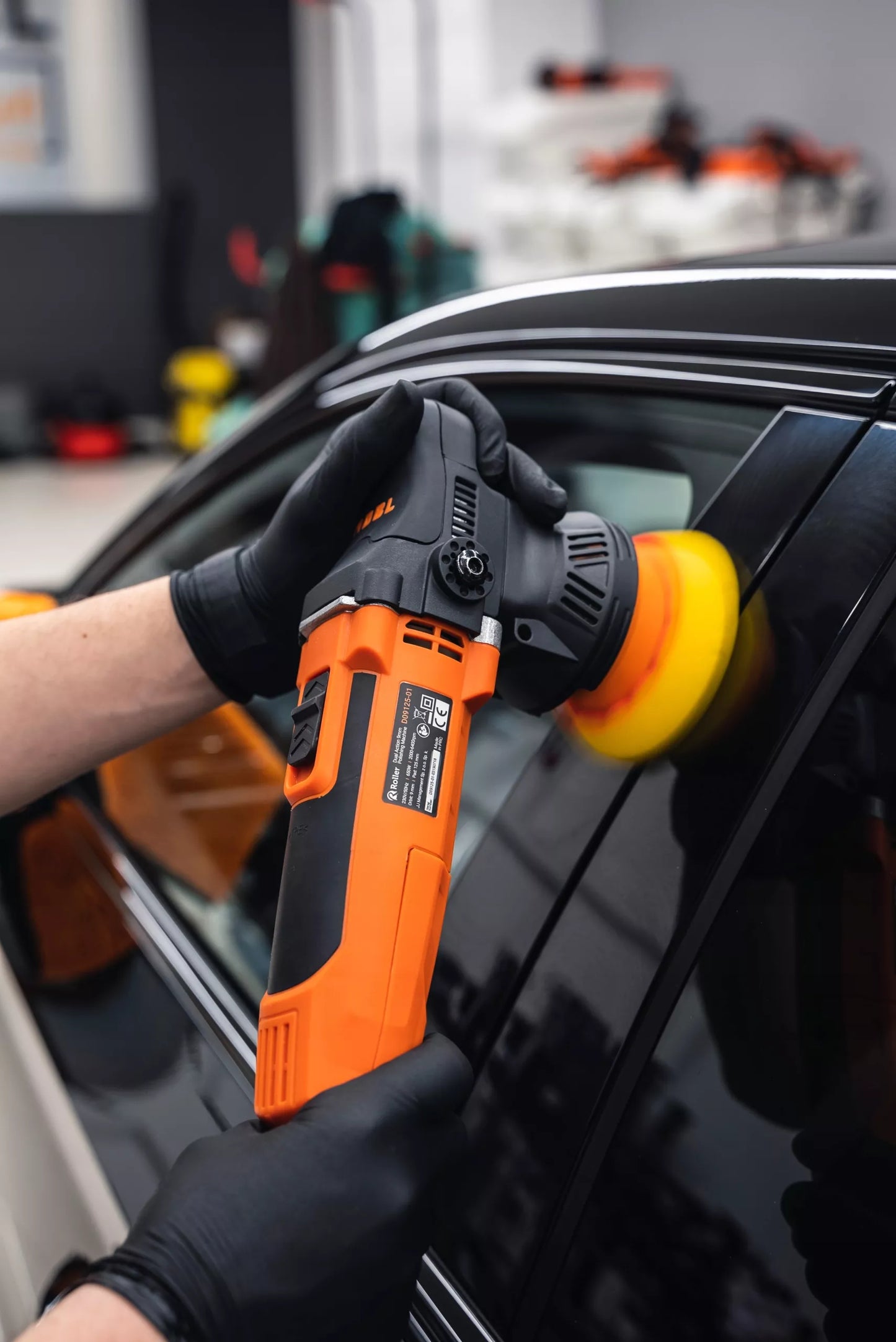 ADBL ROLLER D09125-01 DA poliravimo mašina 9MM su krepšiu automobilių detalizavimui