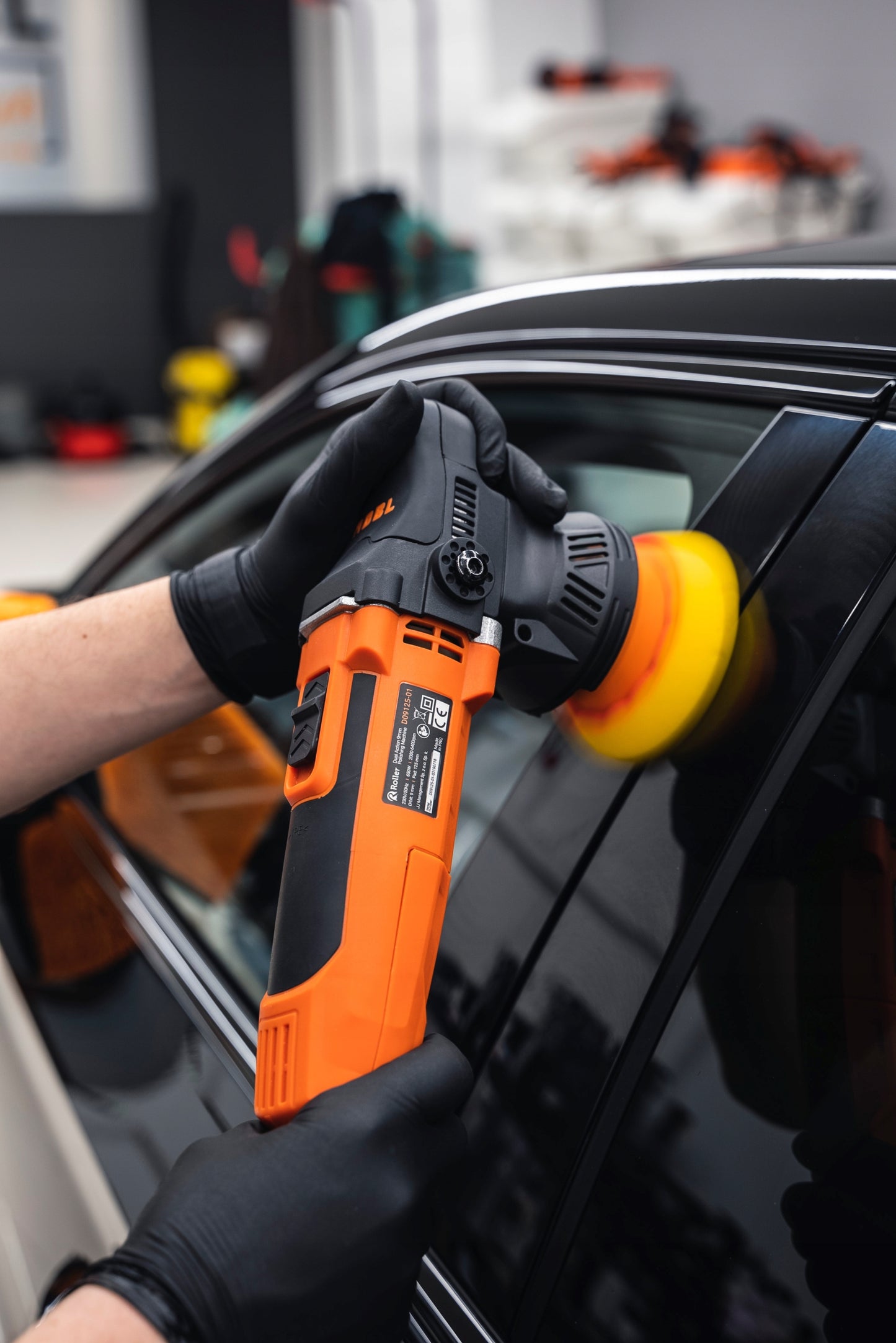 ADBL ROLLER D09125-01 DA poliravimo mašina 9MM su krepšiu automobilių detalizavimui