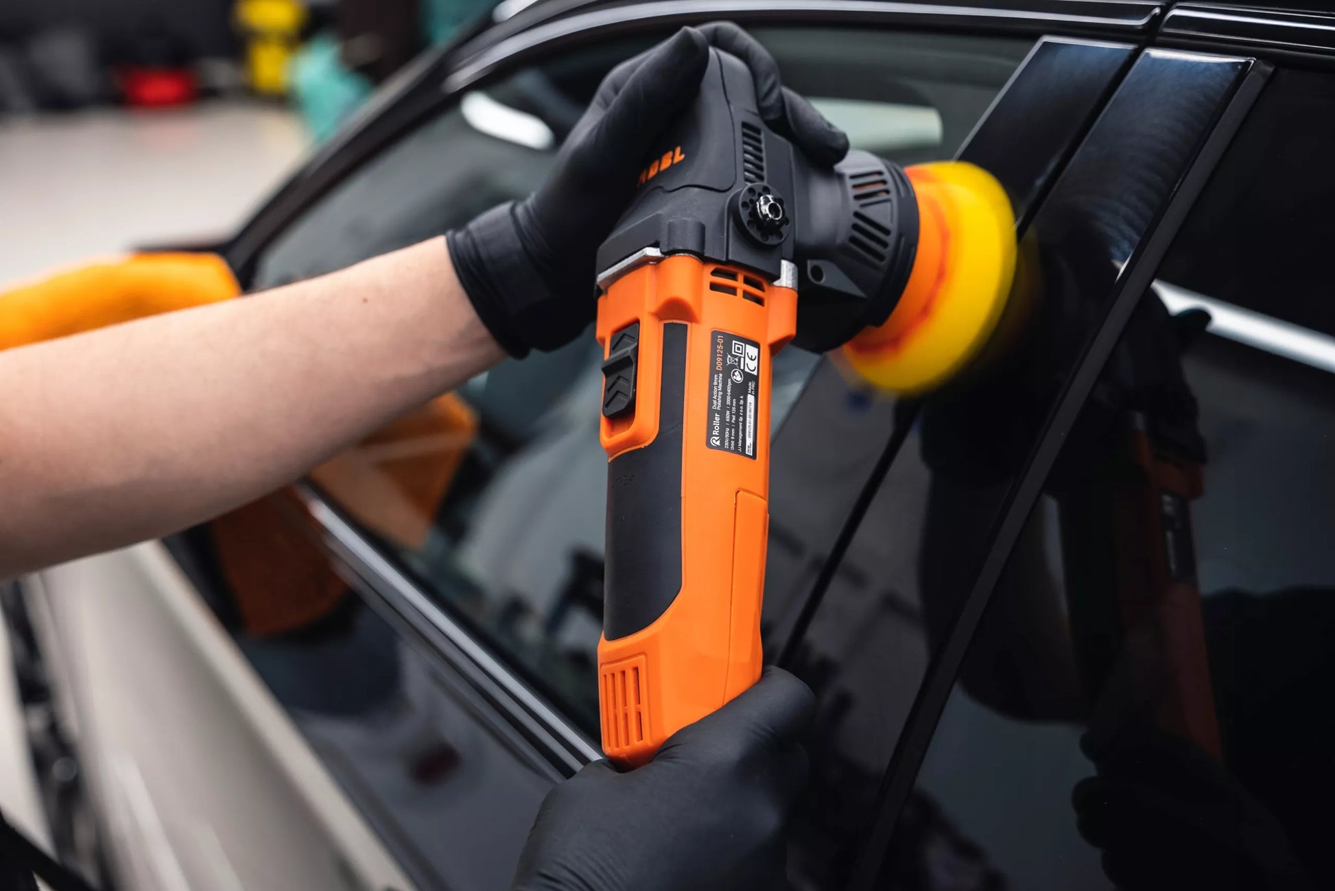 ADBL ROLLER D09125-01 DA poliravimo mašina 9MM su krepšiu automobilių detalizavimui