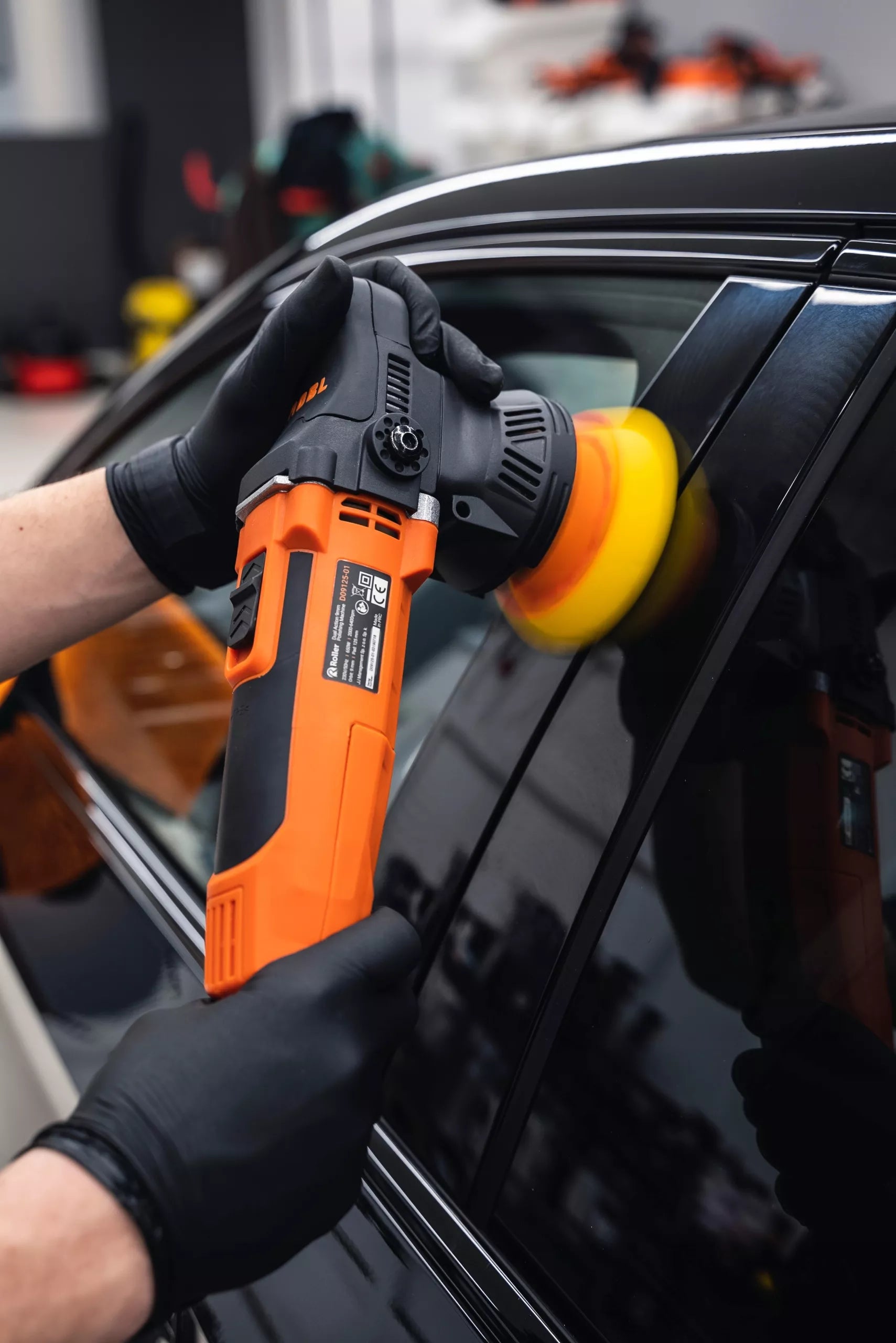 ADBL ROLLER D09125-01 DA poliravimo mašina 9MM su krepšiu automobilių detalizavimui