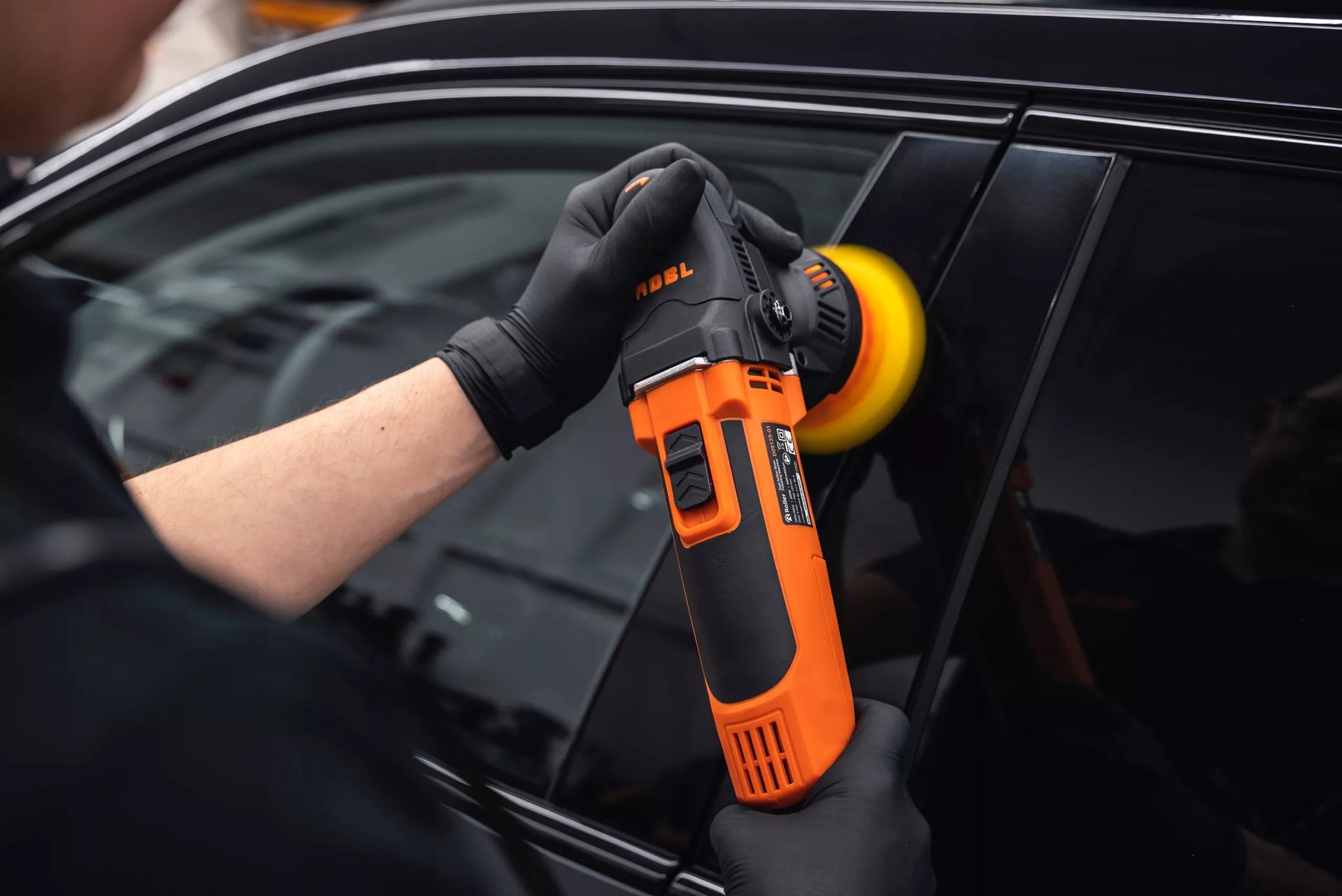 ADBL ROLLER D09125-01 DA poliravimo mašina 9MM su krepšiu automobilių detalizavimui